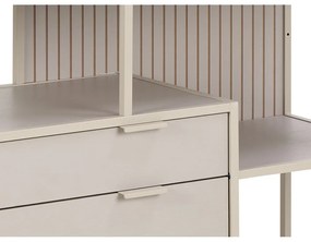 Szary regał 114x78x35 cm Seaford – Actona