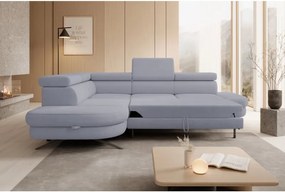 Narożnik OTIS L Lewostronny Regulowane Zagłówki wolnostojący tkanina AURORA 16 WERSAL