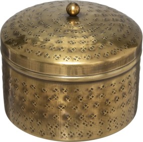 Szkatułki na biżuterię OASIS, 2 sztuki, metalowe