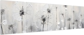 Obraz - Mlecze, malarstwo (170x50 cm)