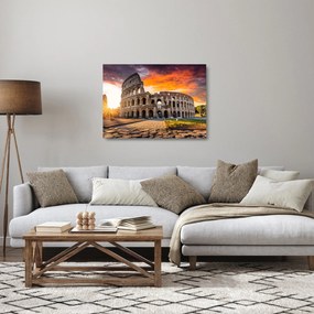 Obraz na szkle - Koloseum w Rzymie (70x50 cm)