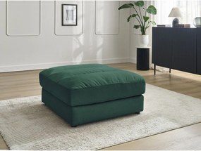 Zielony aksamitny podnóżek Sierra – Bobochic Paris