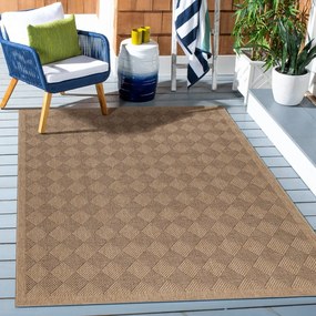 Czarno-naturalny kolorze chodnik odpowiedni na zewnątrz 80x250 cm Dhaka – Ayyildiz Carpets