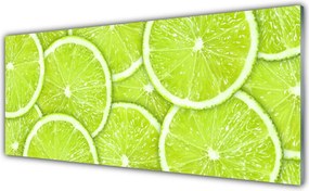 Panel Szklany Orzeźwiające Plasterki Limonki