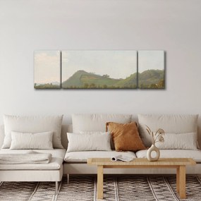 Obraz - Simon Denis,  View Near Naples, reprodukcje (170x50 cm)