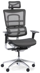 Krzesło biurowe wielofunkcyjne WINSTON SAA, szary