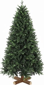 HOMCOM Sztuczna choinka, 180 cm, z 2419 końcówkami PE- &amp; PVC, system składania, zielona | Aosom PL