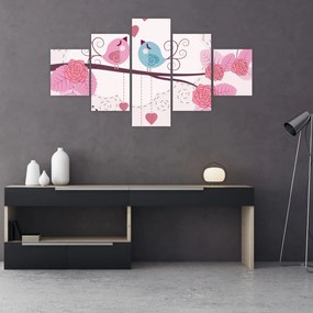 Obraz - Czas miłości (125x70 cm)