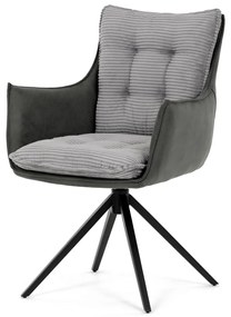 Zestaw krzeseł obiadowych z mechanizmem powrotnymDCH-D1345 GREY2, 2 szt.