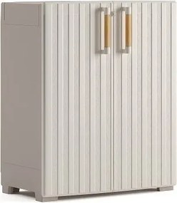 Szafka Keter Groove Base, komoda z szufladami, tworzywo sztu