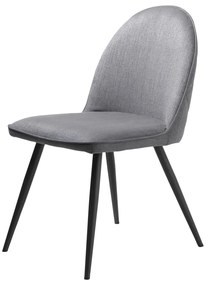 Szare krzesło Minto – Unique Furniture