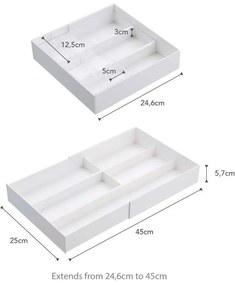 Plastikowy organizer do szuflady Tower – YAMAZAKI