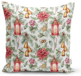 Poszewka na poduszkę ze świątecznym motywem 43x43 cm Lantern – Mila Home