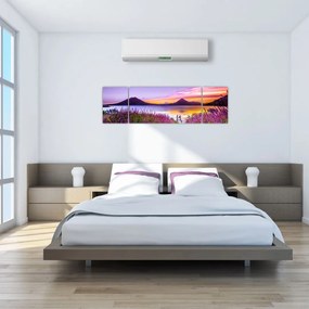 Obraz jeziora (170x50 cm)