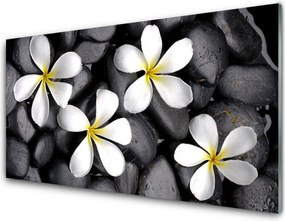 Szkło Ozdobne do Kuchni Pastelowe Kwiaty W Rozkwicie