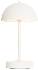 Zewnętrzna lampa stołowa biała ładowalna z diodą LED z 3-stopniową regulacją ściemniania - Keira