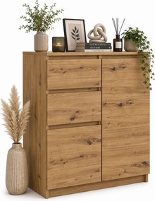 Nowoczesna Komoda Dąb Artisan A2-W81