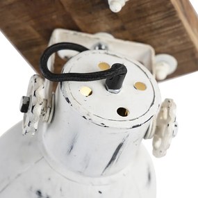 Industrialny reflektor biały z mango 18 cm - Mangoes