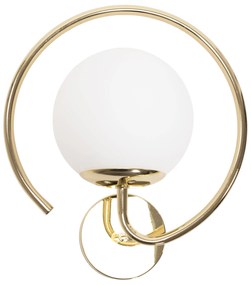 LAMPA ŚCIENNA KINKIET APP1153-1W Złota
