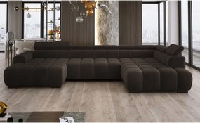 Narożnik BULL XL Prawostronny z elektryczną funkcją regulacji tkanina Salvador 07 WERSAL