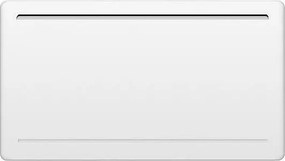 Elektryczny grzejnik stały o suchym wkładzie ceramicznym 1500W OCEANIC Rubis - Design łukowy - Biały