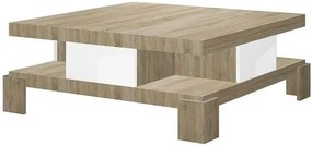 Matowa ława z szufladami dąb sonoma Z3-S58