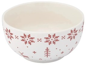 Altom Miska porcelanowa Grenlandia 13 cm, 600 ml, czerwony