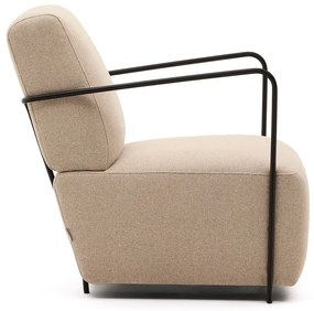 Beżowy fotel Gamer – Kave Home