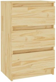 Sosnowa Komoda Z 3 Szufladami W Stylu Skandynawskim N7-W48