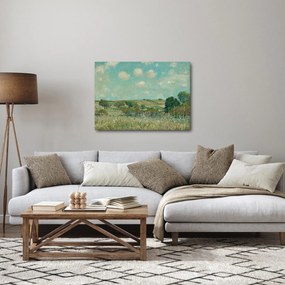 Obraz - Alfred Sisley,  Meadow, reprodukcje (70x50 cm)