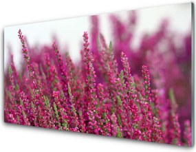 Panel Szklany do Kuchni Harmonijna Polana Kwiatowa