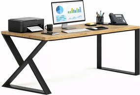Nowoczesne biurko w stylu loft 160 x 70 T8-H77