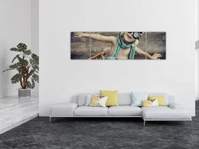 Obraz - Młody lotnik (170x50 cm)