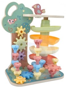 Woopie green drzewko aktywności kulodrom montessori 4w1 fsc