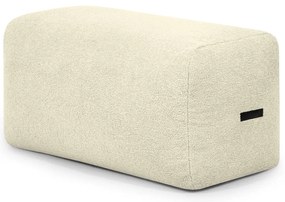 Kremowy worek do siedzenia z materiału bouclé Plus 100 Lounge – SLOWDOWN