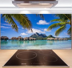 Panel do kuchni Palmy na Bora Bora