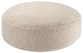 Jasnobrązowy dziecięcy worek do siedzenia z materiału bouclé Round – Wigiwama