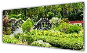 Obraz na Szkle Ogród Botaniczny Most Natura