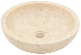 Kremowa umywalka z marmuru Z4-C13