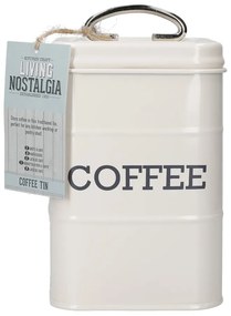 Stalowy pojemnik na żywność na kawę Living Nostalgia – Kitchen Craft