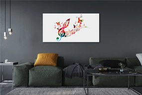 Duży obraz na płótnie Lekkość Motyli I Muzyki