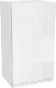 Zestaw Mebli Kuchennych MODERN 170 cm Biały Połysk/Dąb Nowoczesny