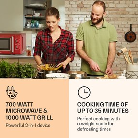 Klarstein Caroline Kuchenka mikrofalowa