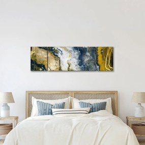 Obraz - Złota abstrakcja (170x50 cm)