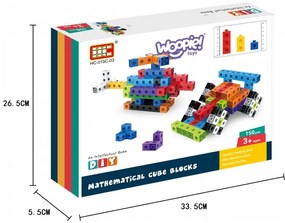 Woopie klocki konstrukcyjne 3d sześciany 150 el.