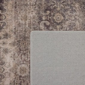 Dywan vintage INKA Oriental z Efektem Postarzenia Brązowy 200 cm x 290 cm