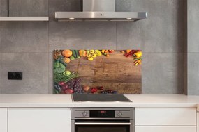 Panel nad Blat Kuchenny Kompozycja Szparagów i Owoców