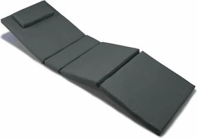 Poduszka na leżak Garth - antracyt