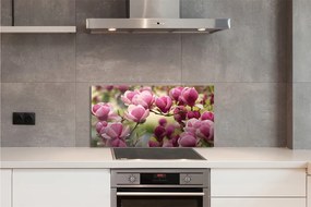 Panel Kuchenny Szklany Kwitnące Drzewa Owocowe