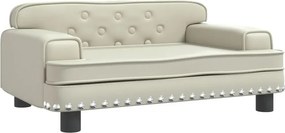 Nowoczesna kremowa sofa dziecięca C3-E91